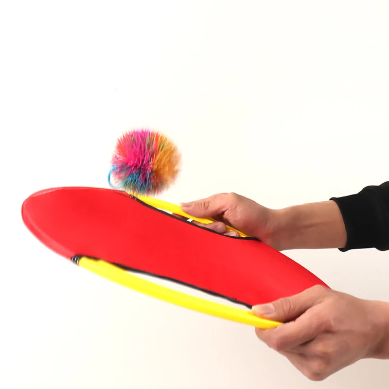 

Funny Ball Toy Parent Child Easy Apply Throwing Funny Kids Toy Racket Catch Ball Game Set Interactive Outdoor Sports