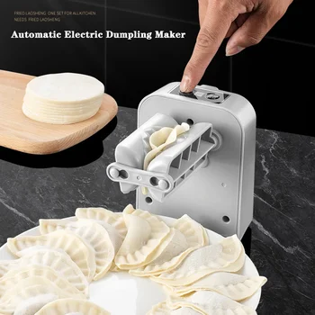 Automatic Electric Dumpling Maker Machine Press Mold Kitchen Accessories Rechargeable Automatic Pressing Empanadas Ravioli Mould 1