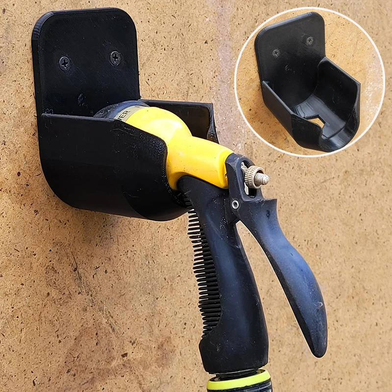 Garten Schlauch Düse Halterung Outdoor Sprayer Aufhänger Wand Rohr Kopf Platzierung Rack Für Garten Garage Im Freien Hof