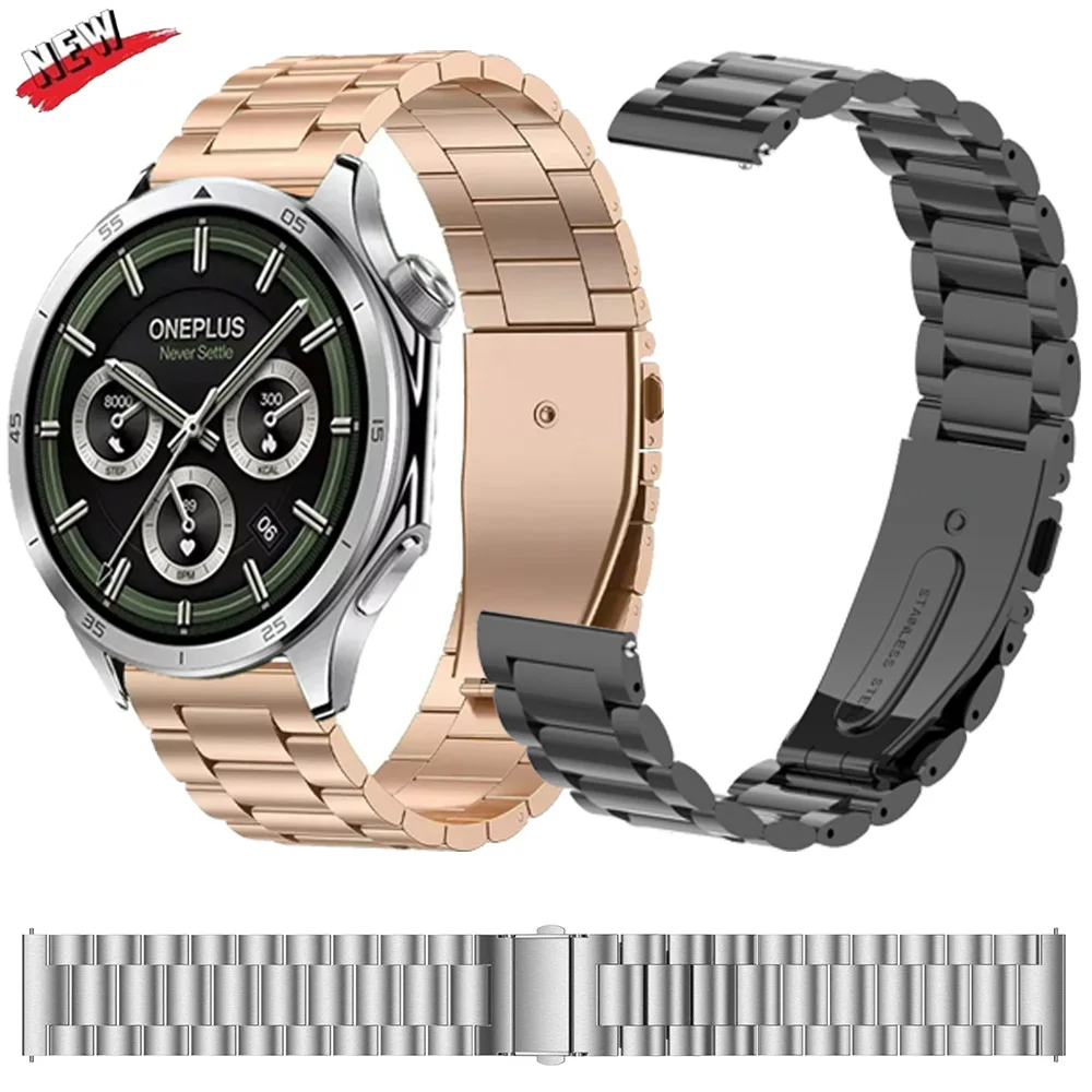 Premium Metal Wristband - 18mm/22mm - Elegant Design