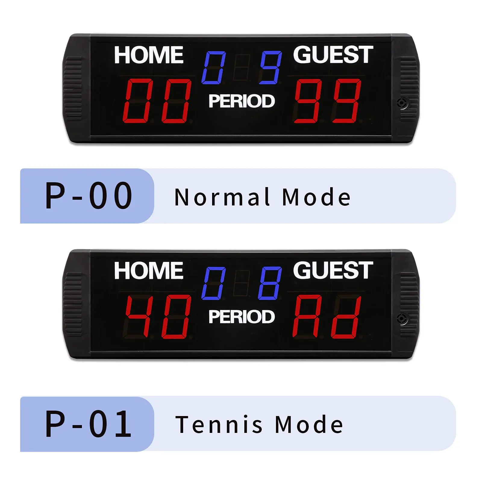 Ganxin Remote or APP Control LED Scoring Display Electronic Digital Basketball Tennis Scoreboard for Balls Sports Training Board