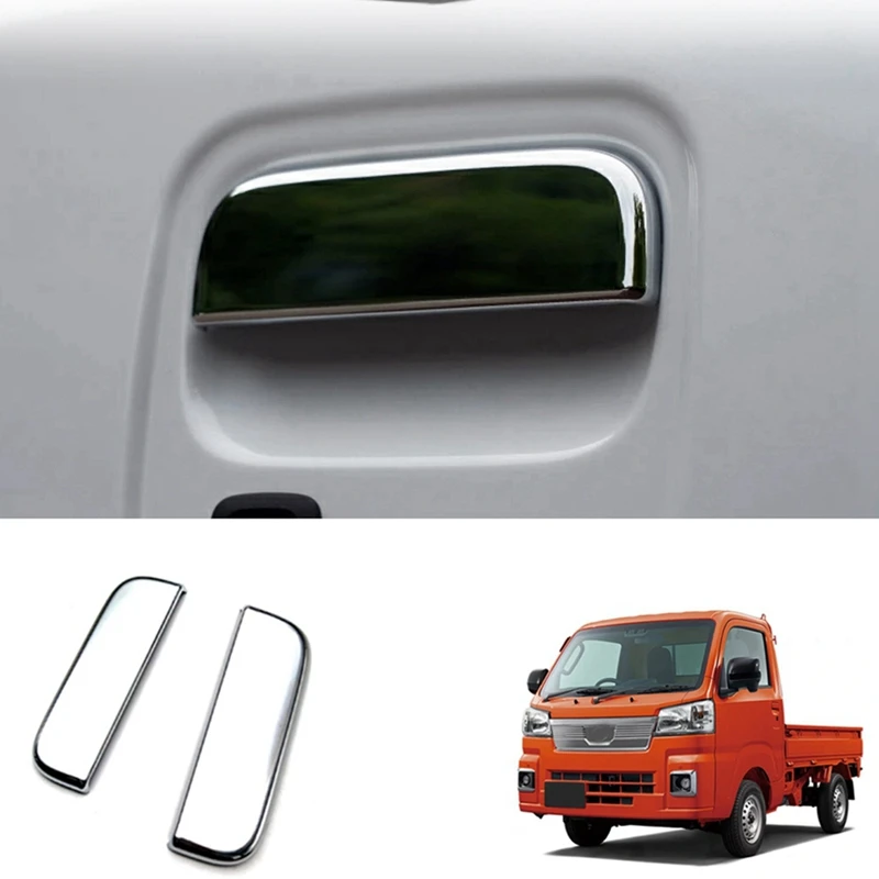

2 шт. наружная боковая дверная ручка, рамка, отделка для грузовика Daihatsu Hijet 2021 2022