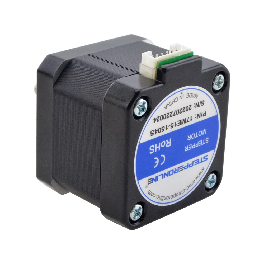 Stepper Motor STEPPERONLINE Nema 17 Stepper Motor 0.9deg 38mm 30Ncm 1.5A Nema17 Stepping Motor with 4-lead 1m Cable CNC 3D Printer/ Extruder