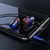 Wired Earphone For Samsung Galaxy Xcover Pro 5 4S 4 C7 Pro J7 Prime 2 J4 J6 J3 A7 Headphone Earpiece 3.5mm Jack Headset With Mic 2
