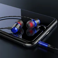 Wired Earphone For Samsung Galaxy Xcover Pro 5 4S 4 C7 Pro J7 Prime 2 J4 J6 J3 A7 Headphone Earpiece 3.5mm Jack Headset With Mic 2