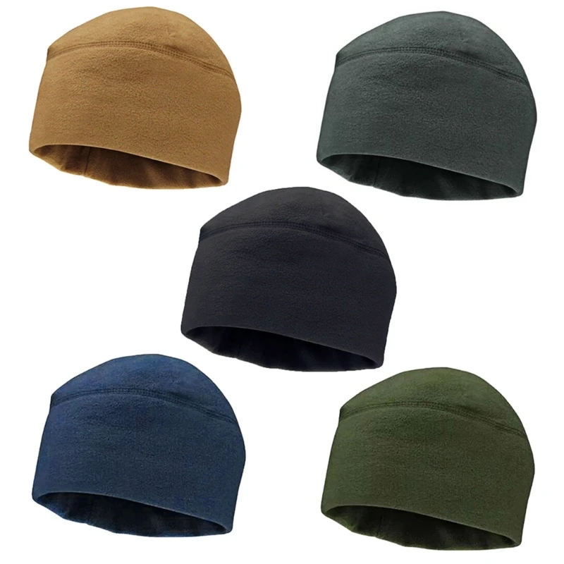 

Winter Watch Skull Hat Warm Fleece Beanie Hat Windproof Unisex for Outdoor
