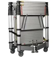 Climbing Mobile Telescopic Scaffold Aluminum  Tower Easy Move Tools 1