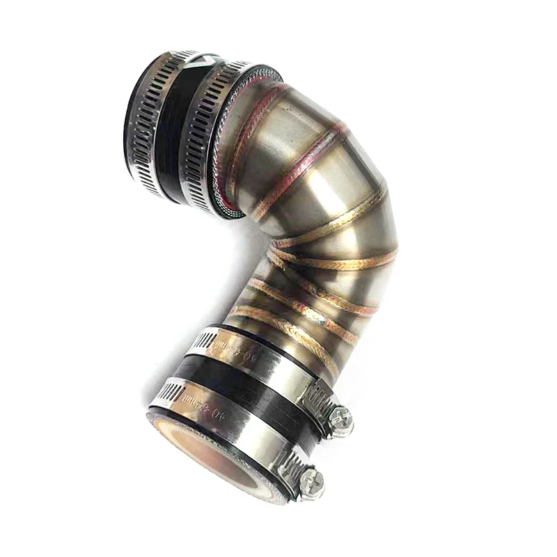 Exhaust Pipe Stainless Steel Link Tube GTS 200 250 300 Motorcycle Accessories For VESPA GTS200 GTS250 GTS300 GTV 300 2006 -