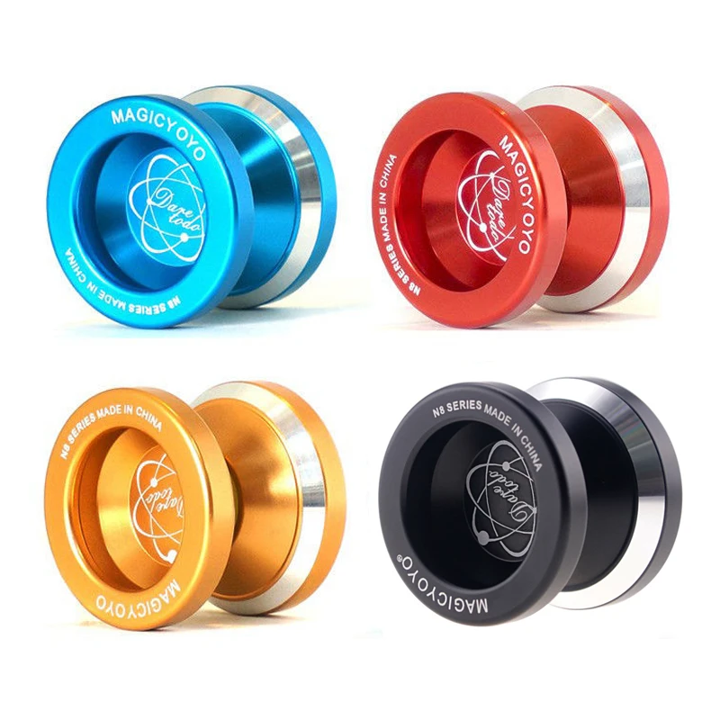 

Mini Elf MAGICYOYO N8 polishing ring design Yo-Yo toy flexible speed fast can be customized metal Yo-Yo children classic toys