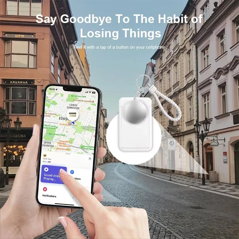 Compact Smart Tracker Tag with Global Precision Anti-Lost Locator