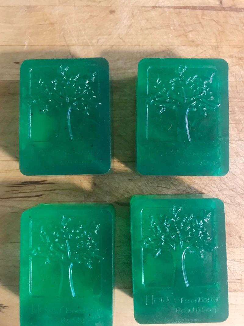 Rechteck Lebensbaum Silikon Seife Form Blume Glück DIY Handwerk Kunst Kuchen Backform Für Handgemachte Kerze Wachs Schmilzt Bad Bombe – Detail 10