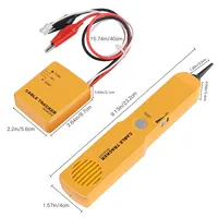 Multifunctional Network Telephone Line Cable Trackers Sensors Receiver Set Line Finder Detector Tool with Storage Bag 2