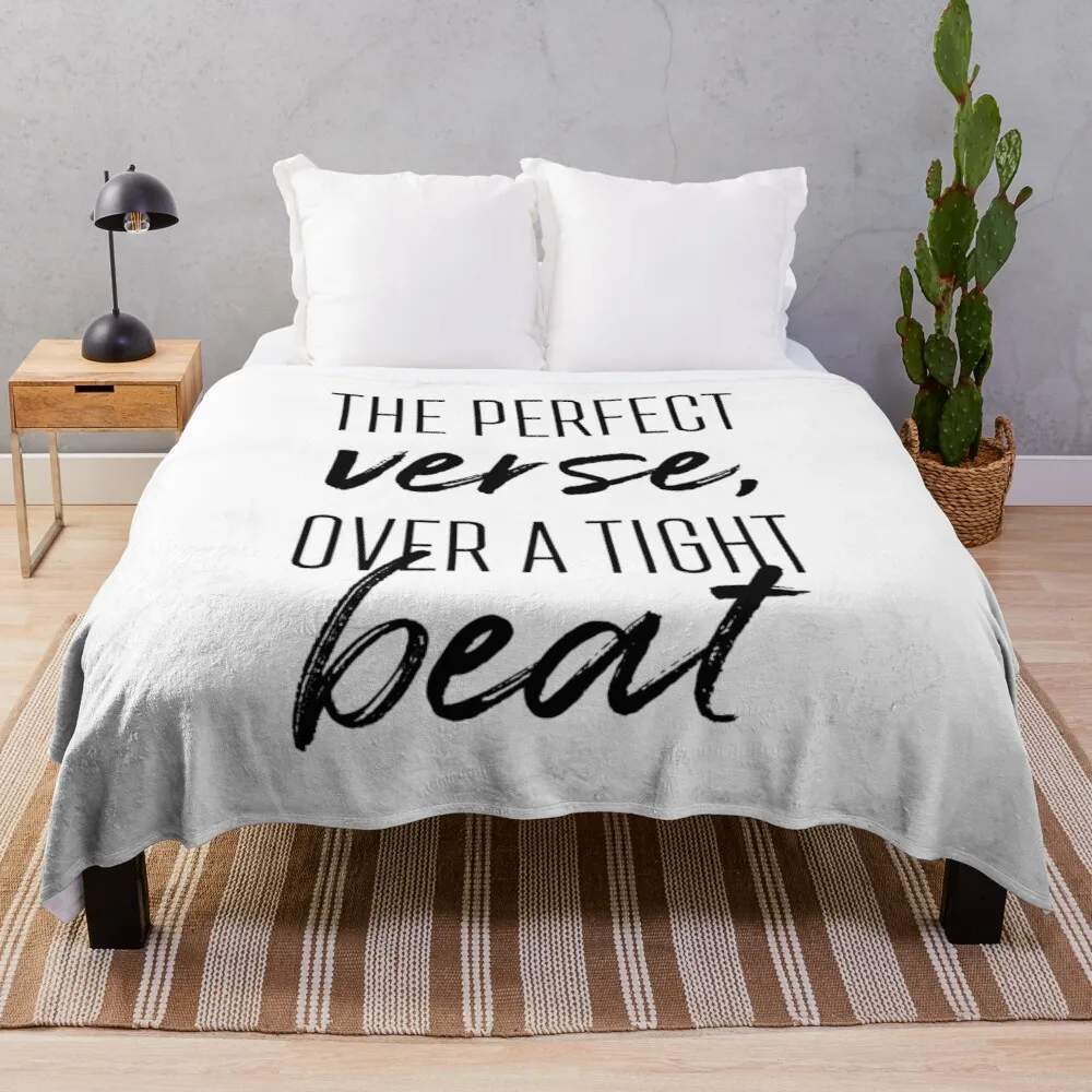 

The Perfect Verse Over A Tight Beat Throw Blanket Comforter Blanket Nap Blanket