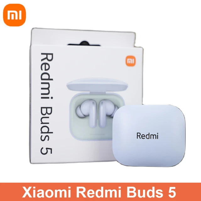 Xiaomi-auriculares inalámbricos Redmi Buds 5, audífonos TWS con Bluetooth 5,3,  cancelación de ruido, 40 horas de duración de la batería - AliExpress