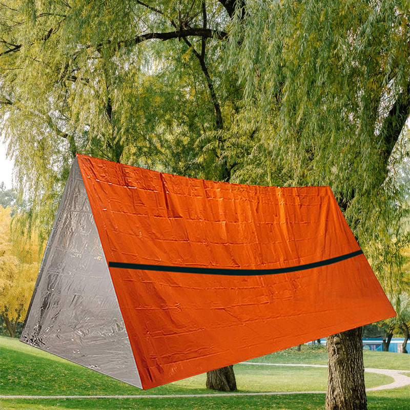 Portable Ultralight Tent Outdoor Rescue Waterproof Emergency Survival Tent Outdoor Simple Thermal Tent