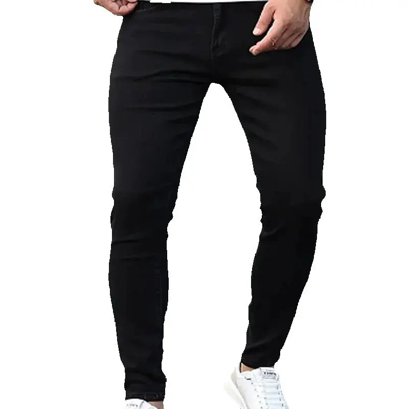 Men's Fashionable Stretch Denim Casual Pants