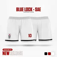 2025 New Fashion Simplicity Blue Lock Cartoon Anime Cosplay printing Sports shorts Men's Summer Casual Loose Breathable shorts 1