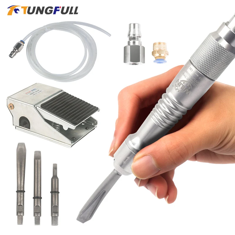 Micro Air Flux Chipper Pneumatic Engraver Chisel Dental Medical Gypsum Cast Stomatology Engraver Gas Shovels Air Hammer mini pneumatic chisel dental medical gypsum cast stomatology engraver brake scaling gas shovel chisel micro air flux chipper