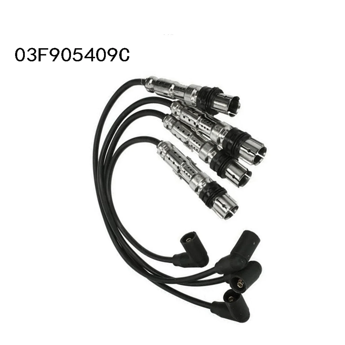 4Pcs 03F905409C 8Mm Ignition For VW Golf Beetle Touran Polo Skoda