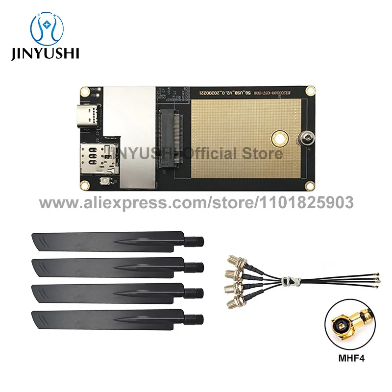 NGFF To USB Type C Adapter With Quectel YE0001BA 5G Antenna for RM500Q ...