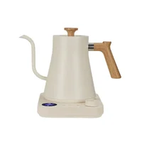 Electric Gooseneck Kettle 1200W Hand Brewed Kettle Coffee Pot Intelligent Constant Temperature Control Tea Pot Portable Kettle 2