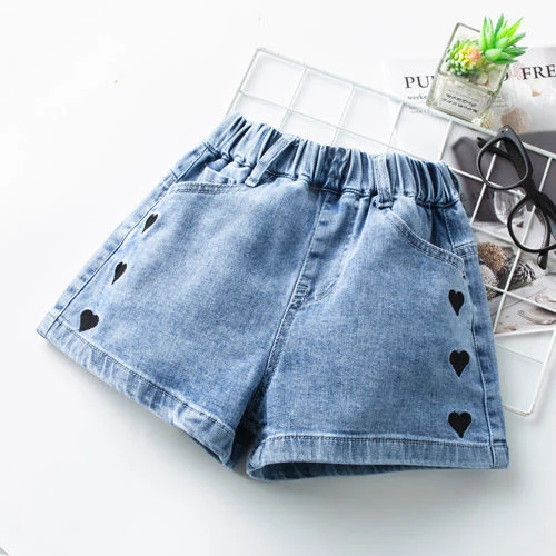Kids Shorts Trousers Girls Summer Denim Clothing