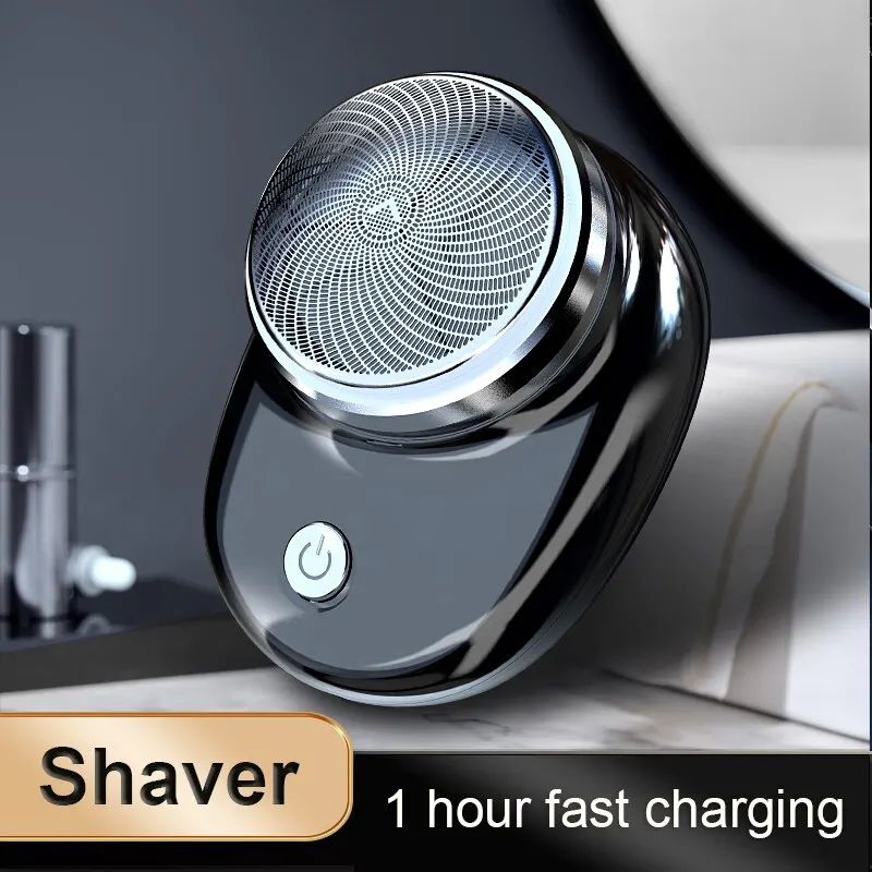 Razor Shaver Electric Charging Mini Pocket Travel Portable Wireless Detachable Facial Beard Body Hair Trimmer