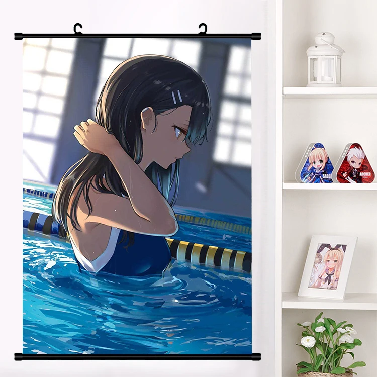  Ijiranaide Nagatoro-san Anime Posters（9） Canvas Poster Wall Art  Decor Print Picture Paintings for Living Room Bedroom Decoration Unframe:  Unframe:24x36inch(60x90cm) : Hogar y Cocina