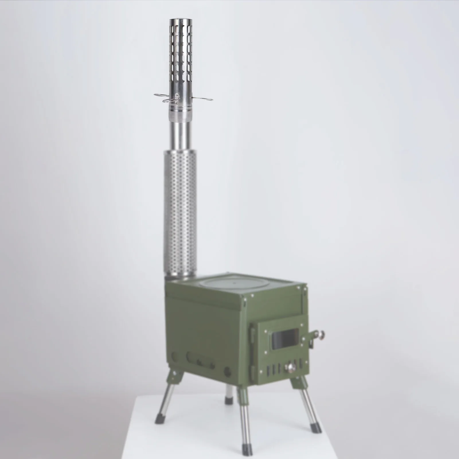 Portable Camping Tent Wood Burning Stove Accessories Wood Stove Frame