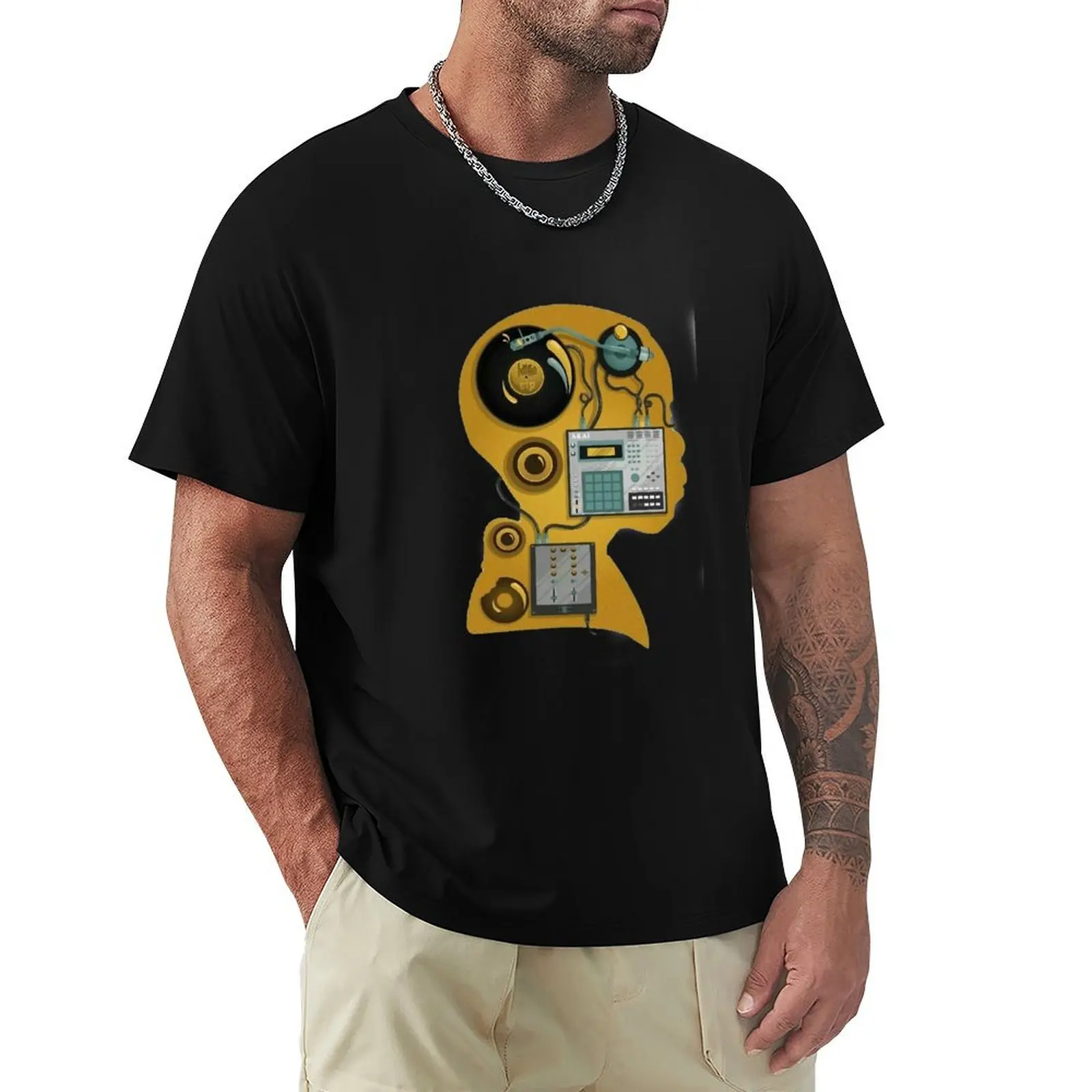 

J dilla dj T-Shirt oversized funnys anime clothing for men