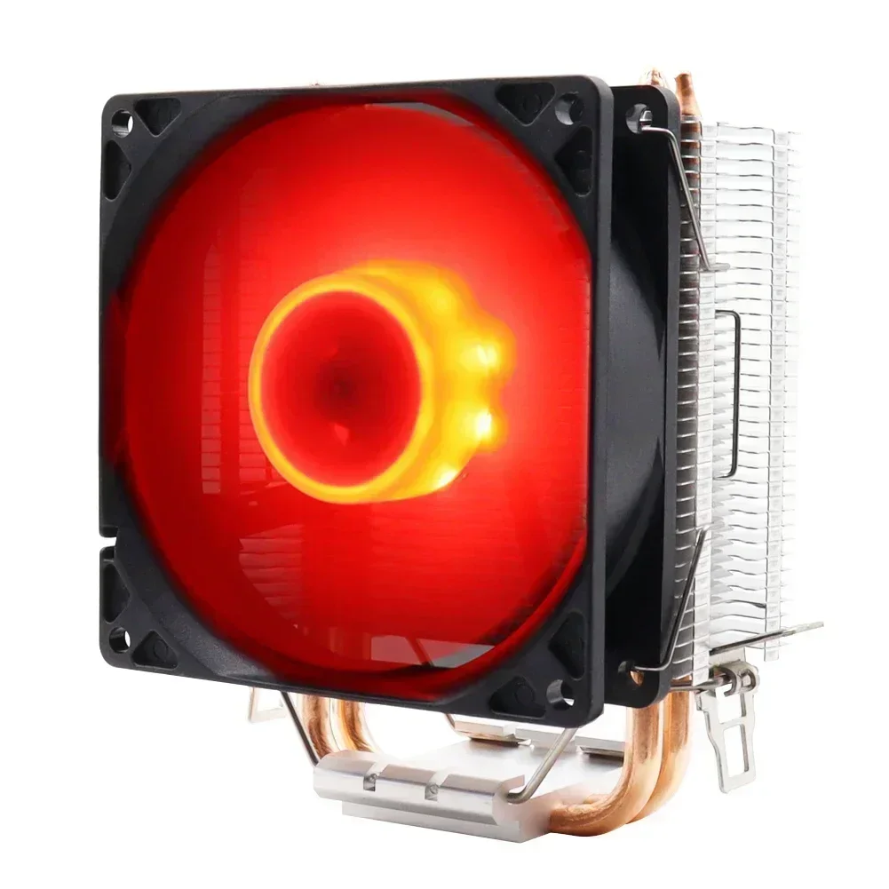 Efficient Cooling CPU Cooler Fan 3pin For Intel LGA 1150 1151 1155 1700 775 1200 AMD AM4 AM5 Quiet Ventilador Silent Radiator