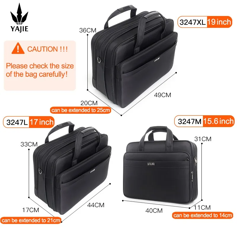 Large Capacity Briefcase Bag Men Business 15.6 inch 17 inch 19 Laptop Shoulder Bags Canvas Handbags Notebook leather briefcase canvas shoulder bag canvas briefcase