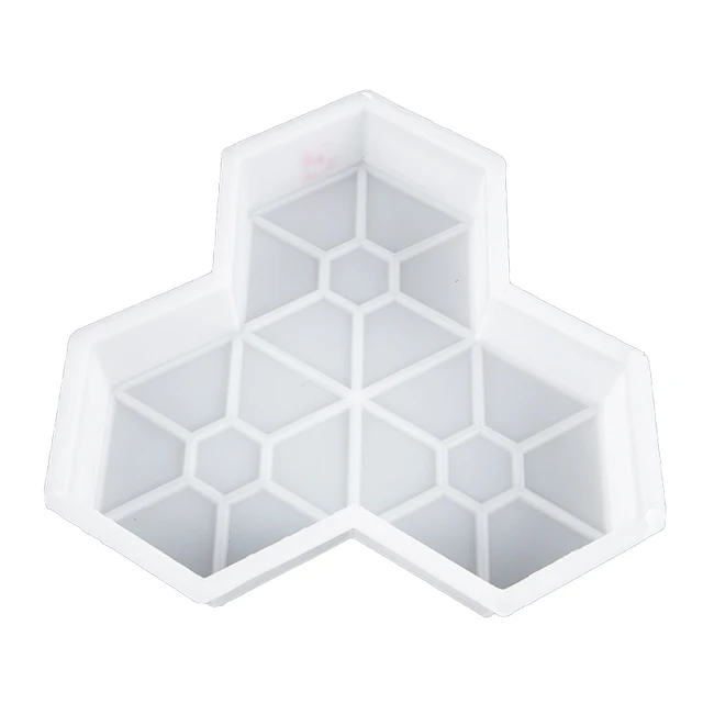 Diy Juharlevél -Ösvény -Készítő Beton Formák Kerti Burkolat Út Tégla Penész - Image 6