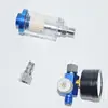 Spray Gun Air Regulator Gauge In-line Oil Water Trap Filter Separator EU/JP/US Adapter Pneumatic Tools For Airbrush AF-02 3