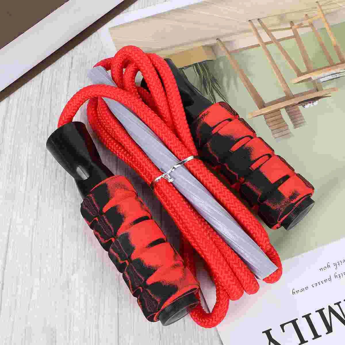 

Adjustable Jump Rope Bearing Jumping Rope Exercise Skipping Rope Fitness Steel Wire Jump Rope for Children Students