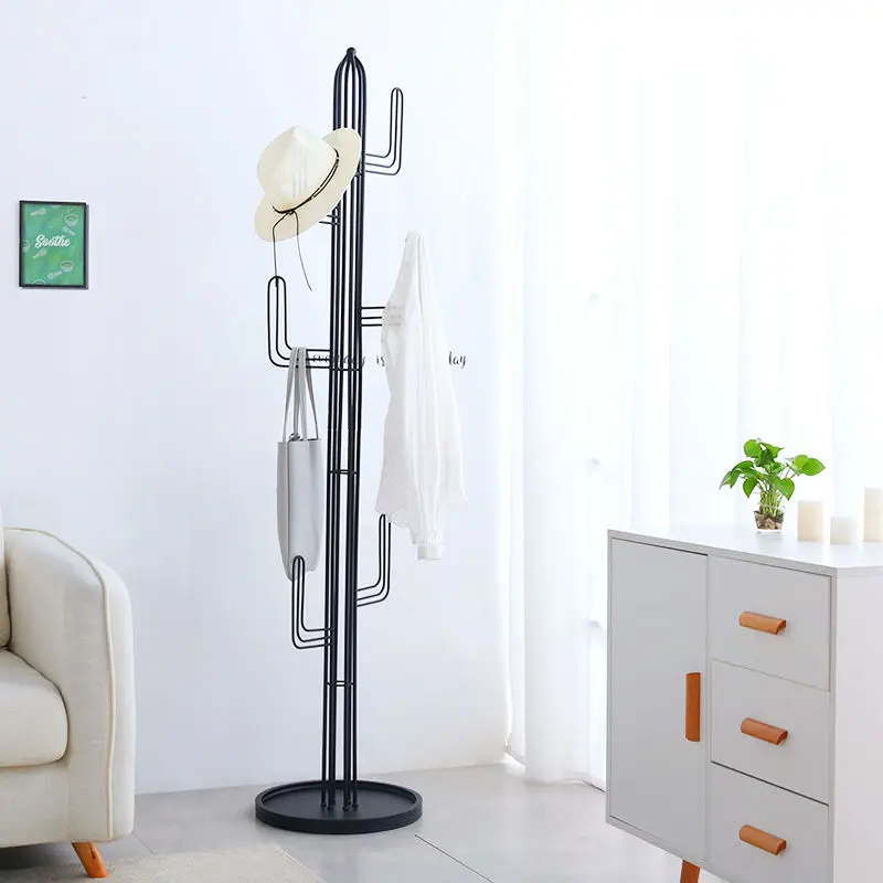 

Cactus Iron Art Women's Clothing Store Simple Modern Multifunctional Creative Floor Hanger Coat Rack 180cm*40cm