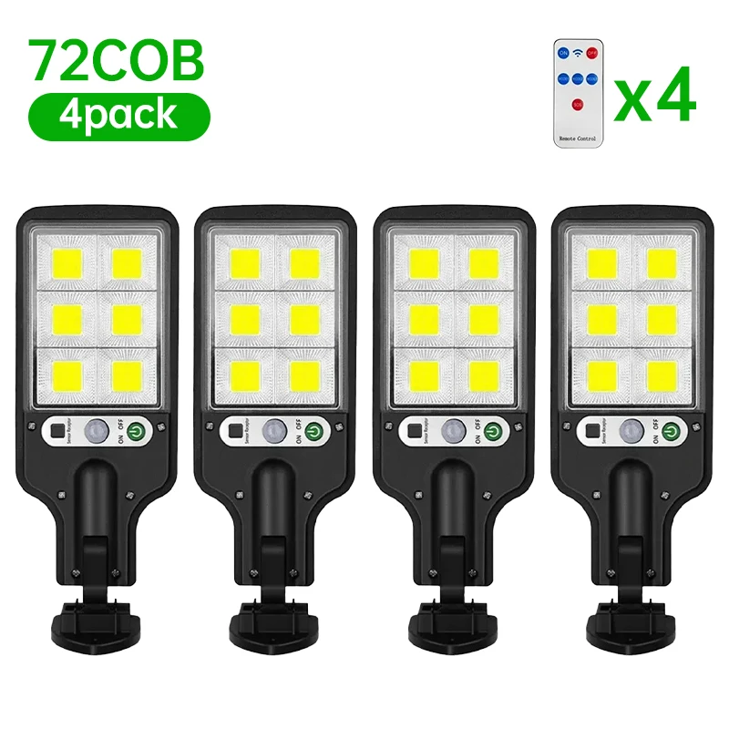 72COB 4pcs