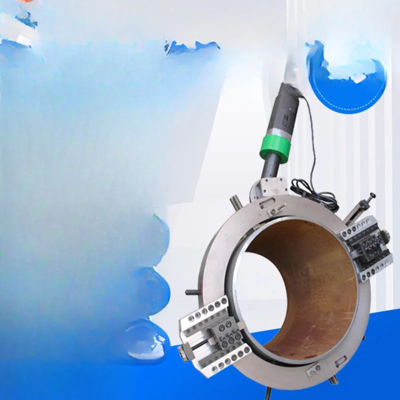 External clamp type circular pipe groove cutting machine, circular pipe chamfering machine, milling machine, stainless steel external diameter 23mm stainless camera head for wopson pipe sewer inspection camera system pipe camera head