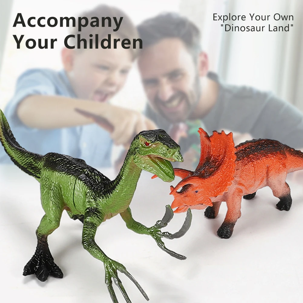 21 Styles 15cm Small Dinosaur Model Toy Jurassic Tyrannosaurus Triceratops Ankylosaur Stegosaurus Gift EducationToys for Kids 3