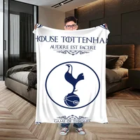 Tottenham Hotspur Flannel Blanket for Sofas Sofa Blankets & Throws Luxury Bedding Winter Bed Blankets Offers Cute Throw Blanket 1