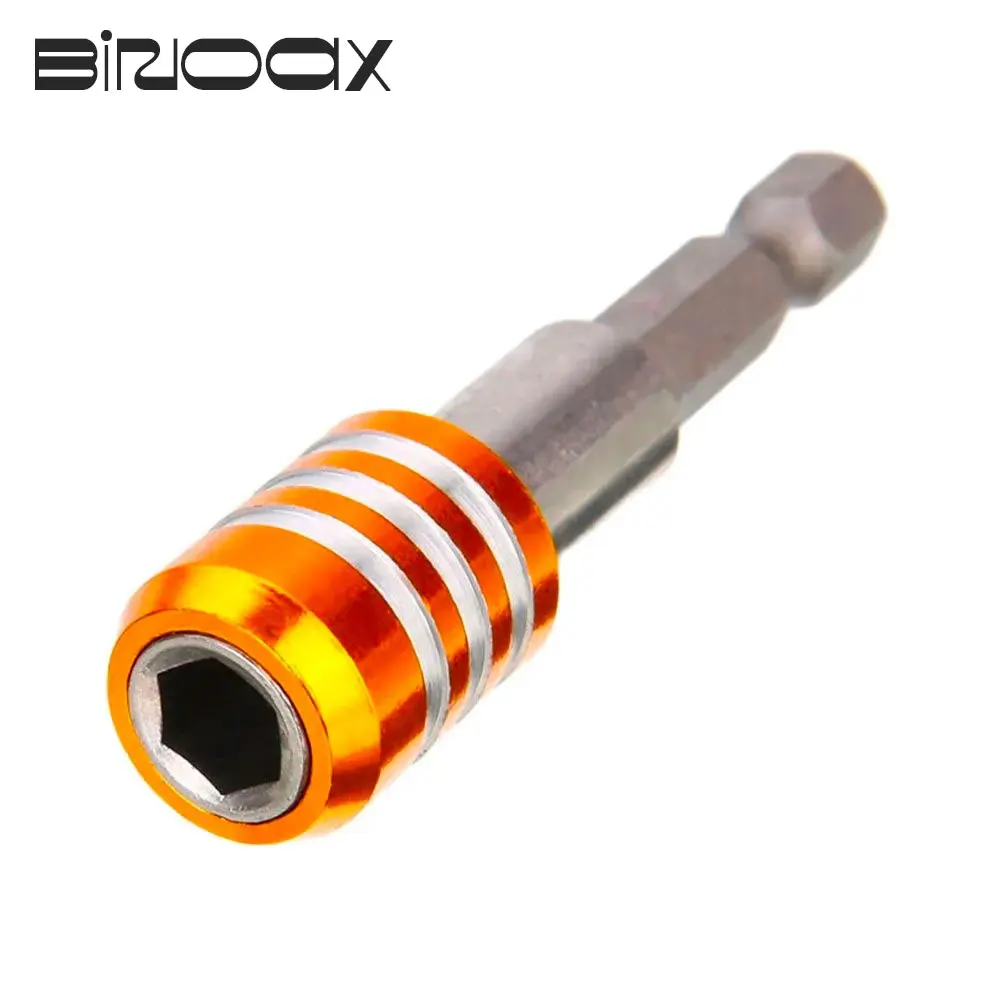 BINOAX 60mm Mayitr Quick Release Magnetic Screwdriver Bit Holder 1/4" Hex Shank Length Drill Bit Holders