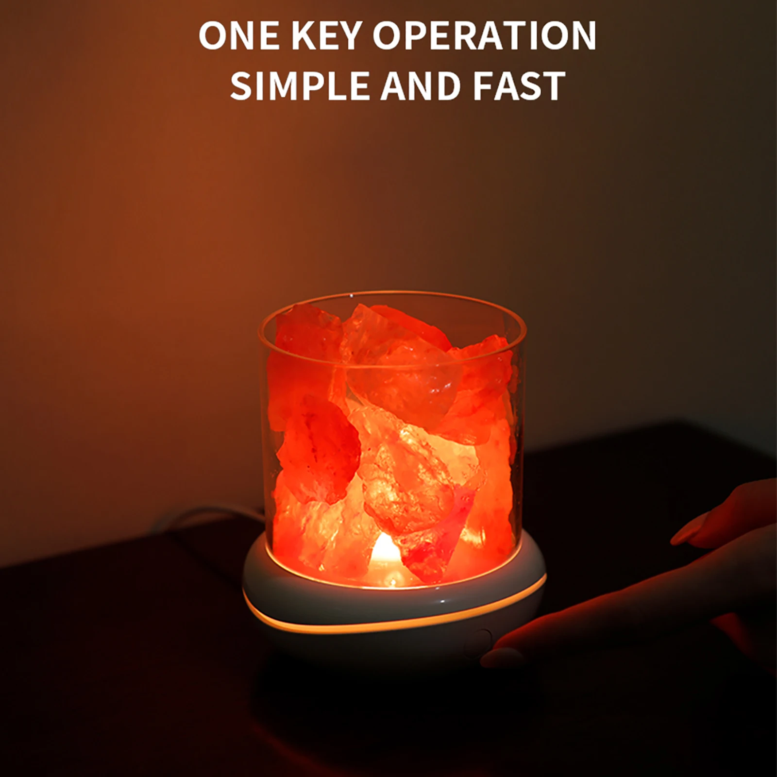 Natural Himalayan Salt Lamp Air Purifier