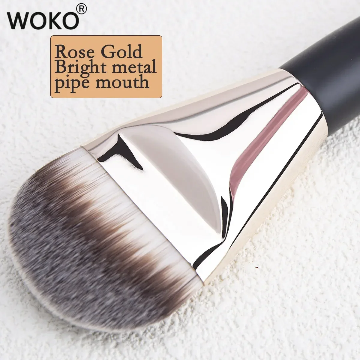 

Big Foundation Brush Flat Thin Widening High Elasticity Synthetic Hair Make Up Brush BB Cream Foundation Liquid Makeup Brush