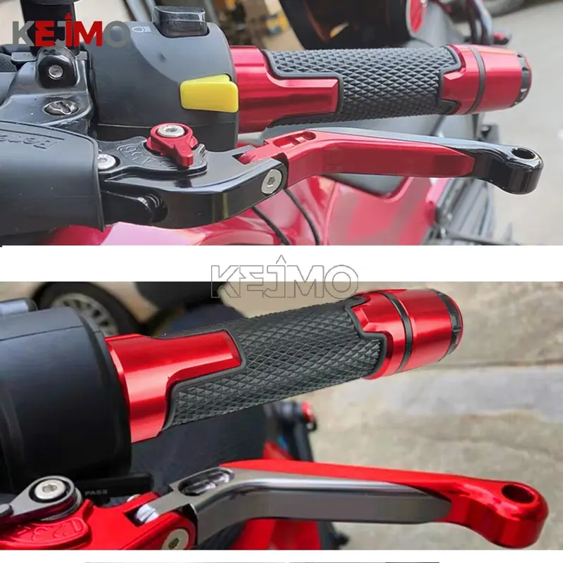 VFR 800/400/750/1200 CNC Motorcycle Handlebar Grips Handle Ends Adjustable Brake Clutch Levers FOR Honda VFR800 VFR1200 VFR750 - Image 6