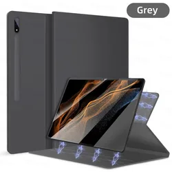 Versatile Protective Tablet Case with Stand and Pen Holder for Tab S8 11in (Grey)
