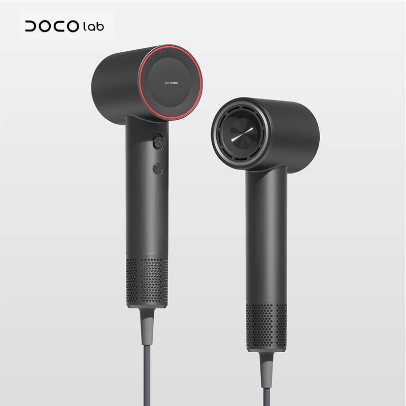 DOCO high-speed negative ion hair dryer with strong wind speed and low noise hair care, efficient drying for 2 minutes