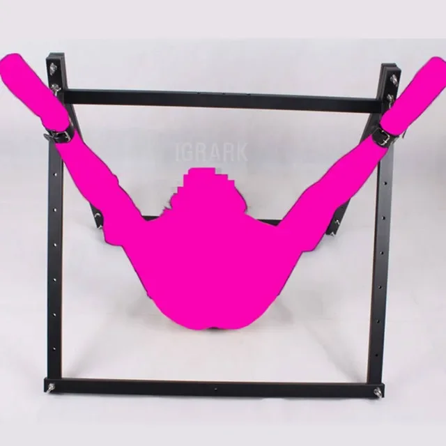 Tripod Sex Stool for Women Men Lower Body Training Forced Orgasm Sex Chair BDSM Slave Training Restraint Frame Trojan Chair