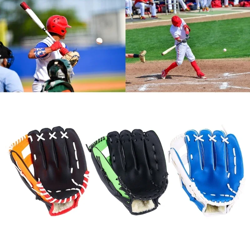 

Бейсбольные перчатки из мягкой искусственной кожи, утепленные кувшины для софтбола, перчатки для подростков и взрослых, перчатки