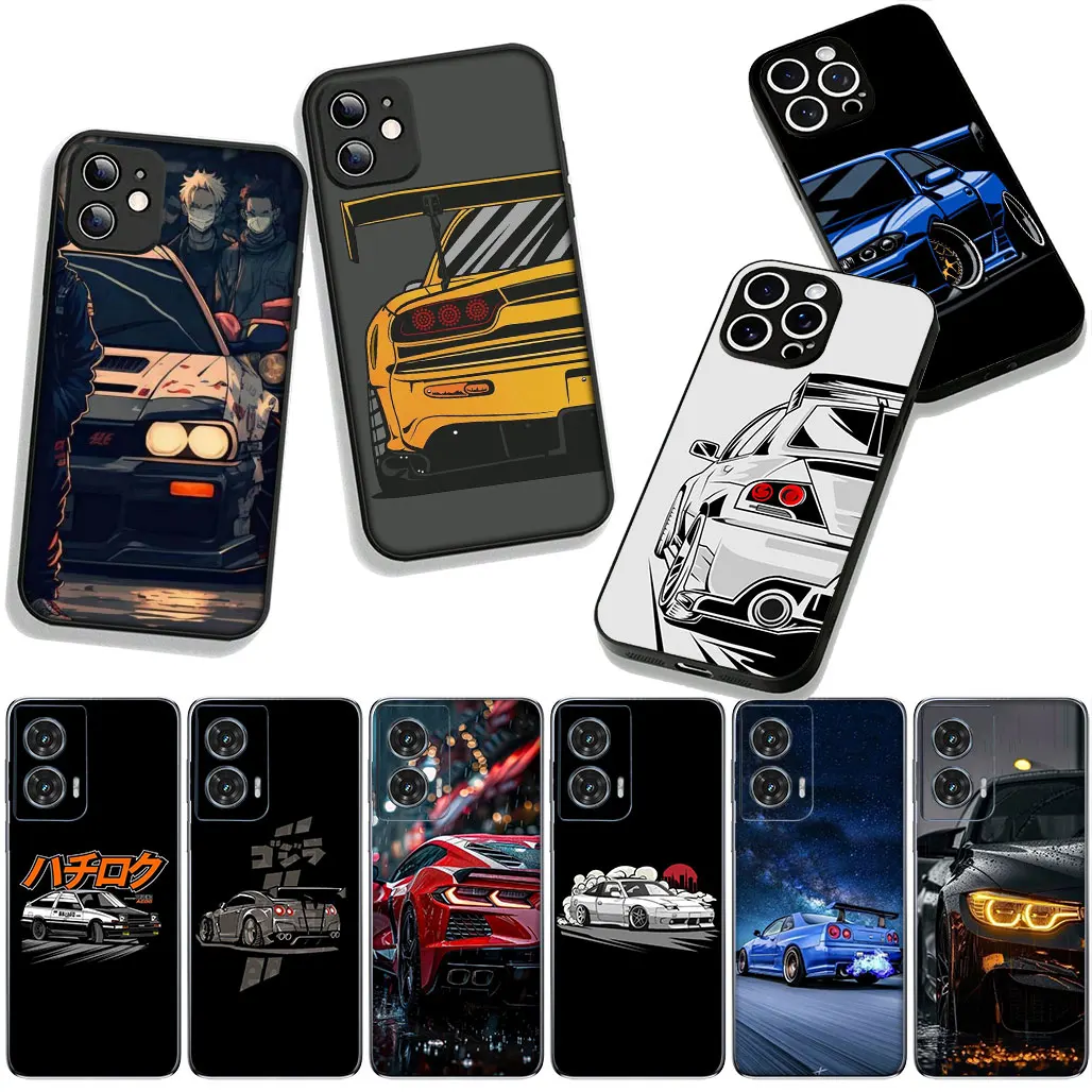 Supercar Cartoon Protective Phone Case - Vibrant Design Phone Cover