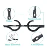 Multifunctional Hook Space Saving 5-hole Plastic Hanger Simple Folding Windproof Hanger Suitable Apartments Dormitories Families 6